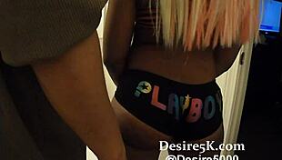 Cute Ebony Teen 18+ Spanking with Firm Hand on Bare Skin