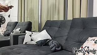 Eating the Tight Ass of the Young Brunette Latina Amateur