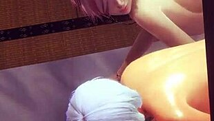 Unbelievable! Three Femboys in Threesome with Creampie in Japanese Sissy Manga