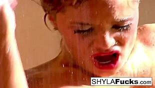 i'm watching a rare erotic solo by sexy shyla stylez with big tits