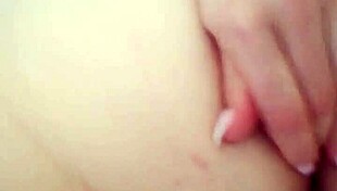 my girlfriend is so horny she fingers her pussy right now! 😈