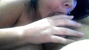 Asian wife pays Uber debt with intense blowjob to driver.