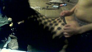 Young Chubby Navajo Tiff Poses in Lingerie