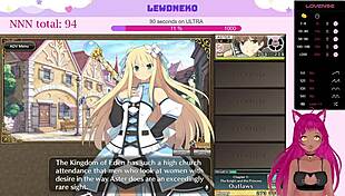 VTUBER LEWDNEKO PLAYS EVENICLE PART 1 CREAMPIE HENTAI GAME ANIME