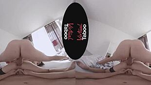 Virtual Taboo - Anal Slut! Brunette Gets Her Shaved Pussy And Ass Fucked Hard