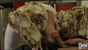 sexy russian mail order bride fucks her new husband for the first time