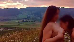 Wives Heat Up and Fuck in the Forest