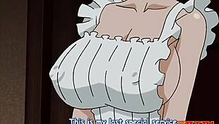 Woman with big tits getting titty fucked by rich man 😏