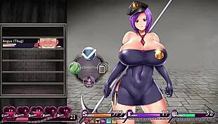 Karryn's Prison Release with Big Tits and Ass Fetish