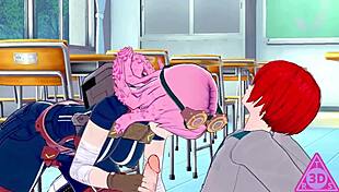Koikatsu Mei Hatsume And Shoto Todoroki In Hentai Sex