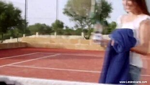 Intense lesbian adventure with toys and masturbation