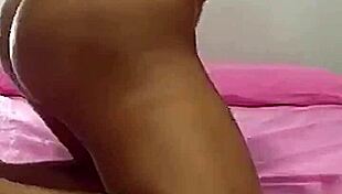 Blonde Peruvian Sits Ass on Huge Dildo