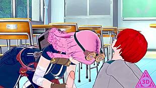 Koikatsu Mei Hatsume And Shoto Todoroki In Hentai Sex