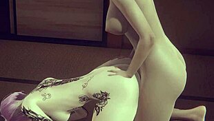 Hentai Uncensored Futanari: Alice Receives Footjob And Doggy Style Action In Japanese Anime