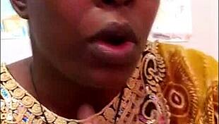 Hey, rate this ebony milf's blowjob skills! 😏