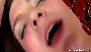 A blonde milf serves her ass for dinner with blowjob.