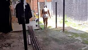 Neighbor Drives Me Crazy With Her Ass