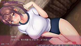 Old man returns to find wife in hentai delight - Miku 6