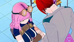 Koikatsu Mei Hatsume And Shoto Todoroki In Hentai Sex