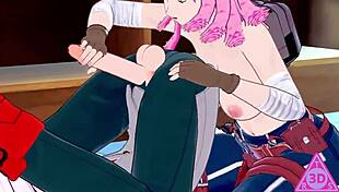 Koikatsu Mei Hatsume And Shoto Todoroki In Hentai Sex