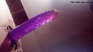 Tight Ass For Trany And Large Dildo Brings Intense Emotions.