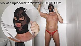 Extreme Kinky Dutch Man Enjoys Peeling Pleasure in European Setting