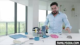 i, the nerdy scientist, fucks my stepsibling in the lab with braces