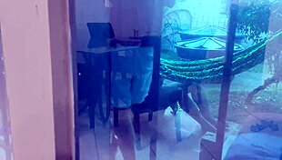 filmed my cuckold neighbor enjoying his wife getting pounded