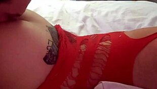 Eating ass and fucking face of petite brunette