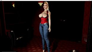 Selecting A Transsexual Nun In Fetish Game.