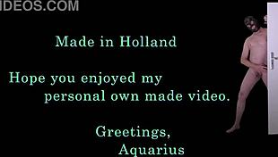 Extreme Kinky Dutch Man Enjoys Peeling Pleasure in European Setting