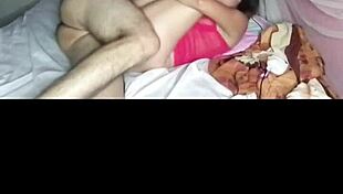 She relaxes when seeing her partner in bed