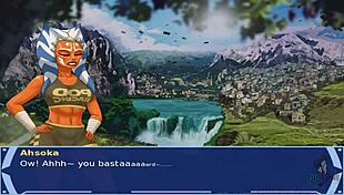 Star wars orange trainer part 27 cosplay with alien girls