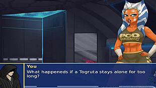 Star wars orange trainer part 27 cosplay with alien girls