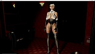 Selecting A Transsexual Nun In Fetish Game.