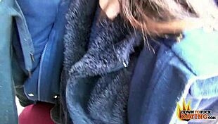 i love nerdy lullu gun outdoors threesome