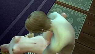 Alien Monster Blowjob Ends In Creampie In 3D Hentai Anime