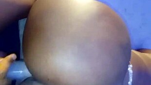 Bella Shantel spreads her big fat ass and wide pussy for homemade doggystyle fucking with big cock