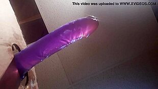 Tight Ass For Trany And Large Dildo Brings Intense Emotions.
