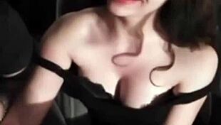 Russian Girl Dates Boyfriend In Car At College Usa