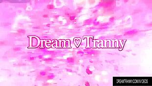 SHEMALE HILDA BRASIL MAKES GUY SUCK DICK BEFORE FUCKING ANUS