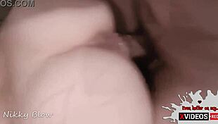 Hot rough sex in doggy and huge cumshot on my ass