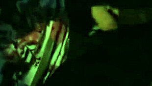 Hooker gives intense car blowjob