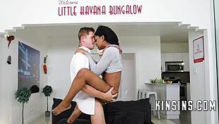 American Stepbrother Unveils Secrets with Arabic Muslim Hijab Stepsister