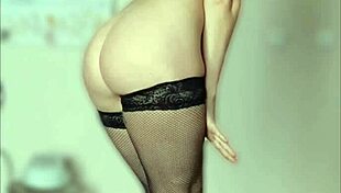 Sight of my bare form, long legged and hosed