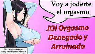 repeated instructions in spanish audio joi session