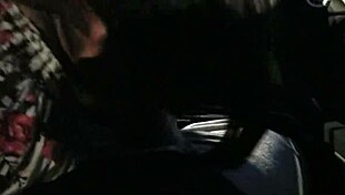 Hooker gives intense car blowjob