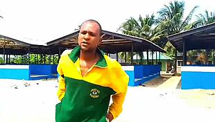 nackana republic licks maskgodez's wet pussy in public.