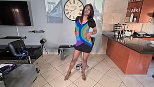 desi slut strip tease in lingerie and dresses