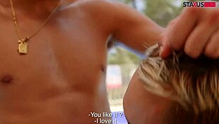 Full video staxus passion with friend in pool we cum in front of friends!